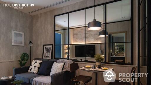 1-BR Condo at Nue District R9 near MRT Phra Ram 9