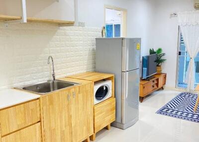 2-BR Condo at A Space Asoke Hide Away near MRT Phra Ram 9