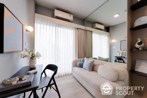 1-BR Condo at Cobe Ratchada-Rama 9 near MRT Huai Khwang