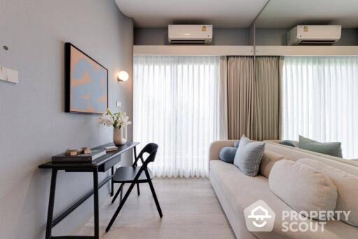 1-BR Condo at Cobe Ratchada-Rama 9 near MRT Huai Khwang