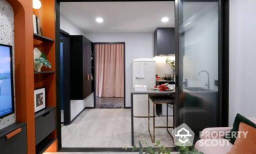 1-BR Condo at Groove Muse Ratchada 7 near MRT Thailand Cultural Centre