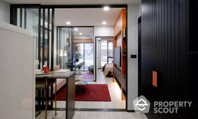 1-BR Condo at Groove Muse Ratchada 7 near MRT Thailand Cultural Centre