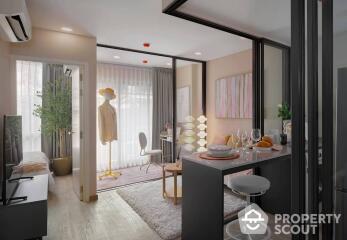 2-BR Condo at Groove Scape 48 near MRT Ratchadaphisek