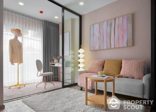 2-BR Condo at Groove Scape 48 near MRT Ratchadaphisek