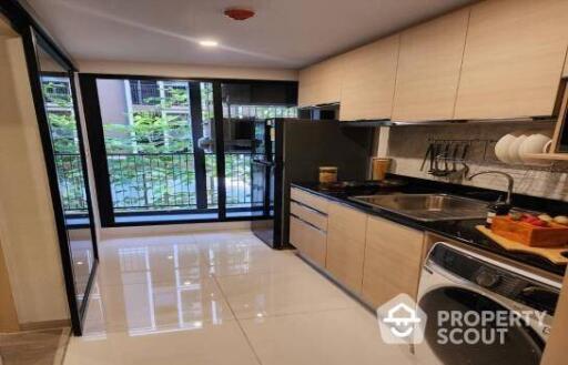 1-BR Condo at The Shade Sathorn 1 near MRT Khlong Toei