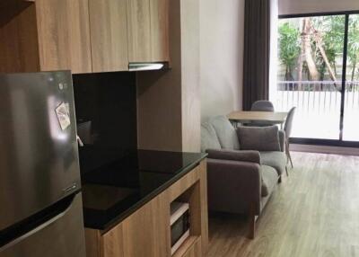 1-BR Duplex at Blossom Condo @ Sathorn-Charoenrat near BTS Surasak