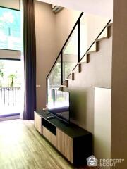 1-BR Duplex at Blossom Condo @ Sathorn-Charoenrat near BTS Surasak