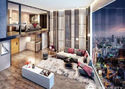 1-BR Condo at Soho Bangkok Ratchada near MRT Huai Khwang