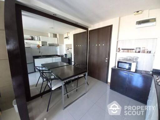 2-BR Condo at Diamond Ratchada Cool House (tower B) Condominium near MRT Huai Khwang