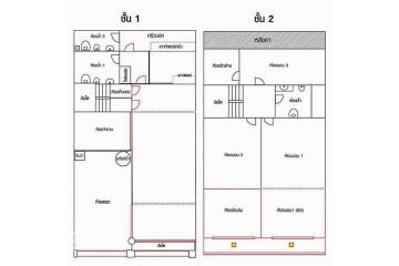 Spacious Two-Story Townhouse with BTS Eakkami Sukhumvit Road Access