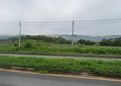 View of countryside with road and greenery