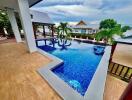 Outdoor Area with Swimming Pool and Scenic View