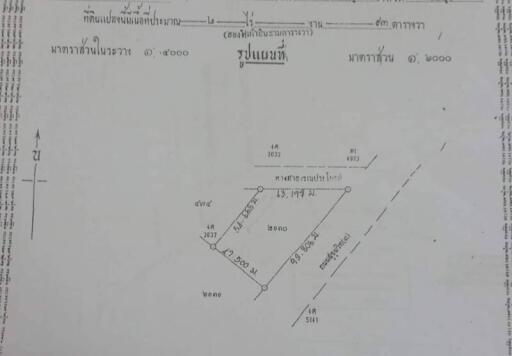 Property plot layout on official document