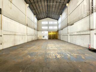 Spacious and well-lit warehouse interior