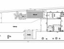 Architectural floor plan of a building