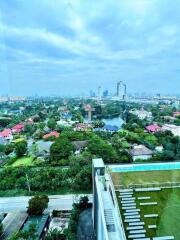 Cityscape view from high-rise building