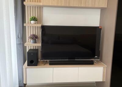 Modern living room with TV cabinet