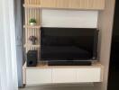 Modern living room with TV cabinet