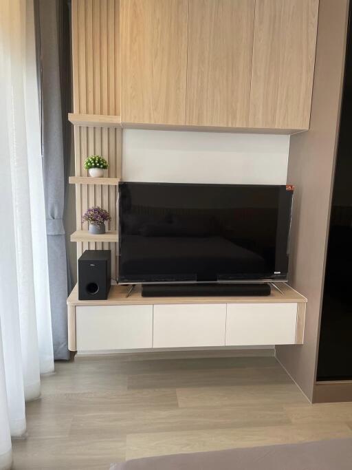 Modern living room with TV cabinet