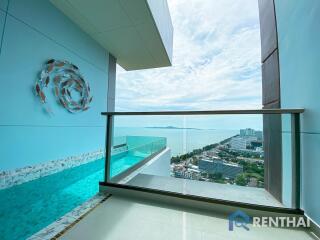 Copacabana Jomtien 1 bedroom with private pool Sea view Fully furnished