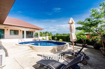 3 bed independent pool villa west of the city