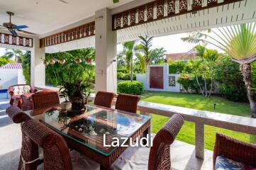 Beautiful 3 bed pool villa with sauna and large garden