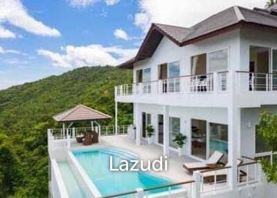 Luxury Sea View Villa in Bophut Hills, Koh Samui