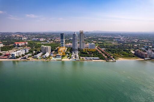 คอนโดนี้มี 2 ห้องนอน  อยู่ในโครงการ คอนโดมิเนียมชื่อ The Residences @ Dream Pattaya 