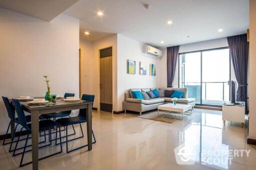 2-BR Condo at Supalai Premier @ Asoke near MRT Phetchaburi