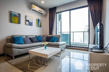 2-BR Condo at Supalai Premier @ Asoke near MRT Phetchaburi