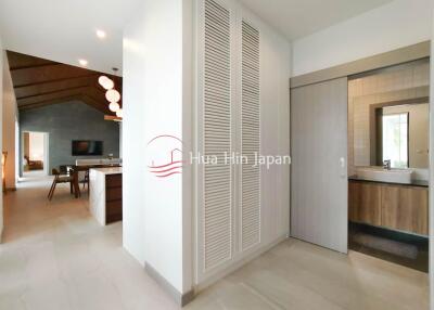 Solid 3 Bedroom Tropical-Modern Style Pool Villa by Award Winning Developer Close to Pineapple Valley Golf in Hua Hin for Sale (Newly Completed, Fully Furnished)