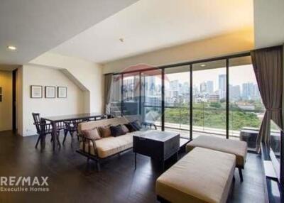 Rare 3-Bedroom Condo with Garden, Rooftop, and Views near BTS Thonglor