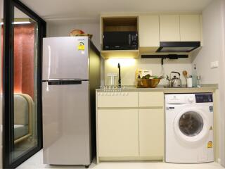 Modern kitchen with appliances