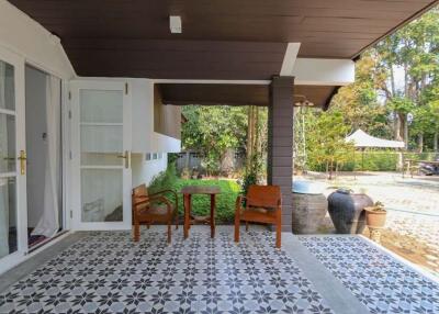 3 Bed house to rent with 1 Rai garden at Saraphi