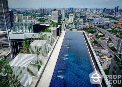 1-BR Condo at Life Asoke near ARL Makkasan