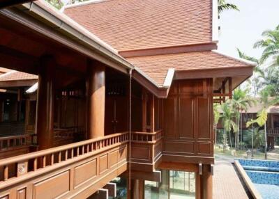 Luxurious Thai Lanna house for sale in San Sai, Chiang Mai