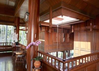 Luxurious Thai Lanna house for sale in San Sai, Chiang Mai