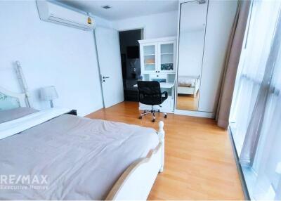 For Rent: Spacious 2-Bedroom Condo at Nusasiri Gra, 1 Min Walk to BTS Ekkamai