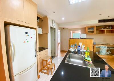 Modern kitchen with appliances and a sink