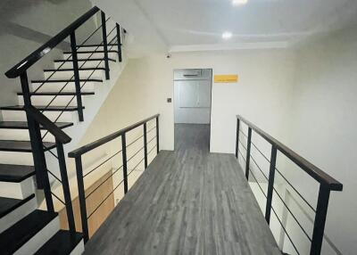 Staircase and hallway in modern building