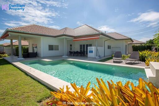 Luxury 4-Bedroom Pool Villa in Hua Hin at Mali Signature