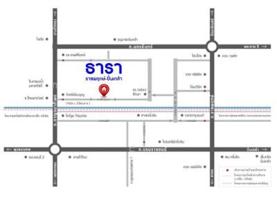 Map showing location of the property