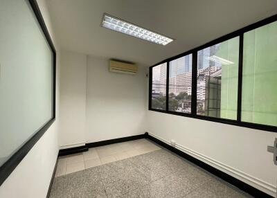 Small office space with city view