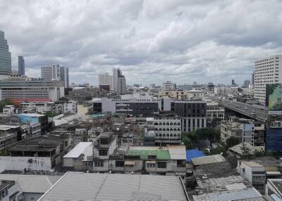 View of cityscape from a higher floor