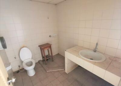 Bathroom with toilet and sink