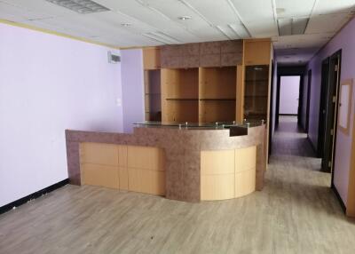 Reception area with counter