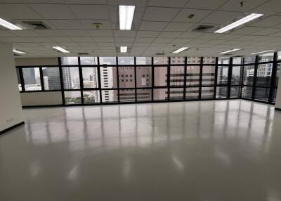 Spacious empty room in a commercial building