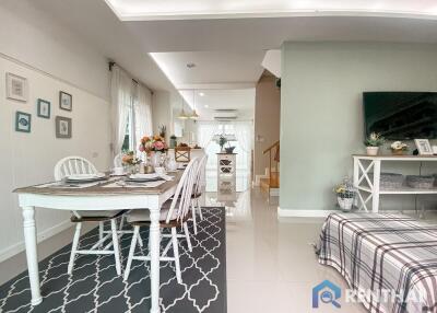 3-Bedroom Townhouse in Bristol Park, Pattaya for 3,04 mln thb  with 24-7 Security