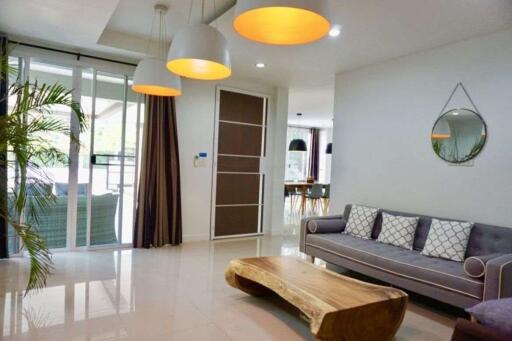 A modern house with pool for rent or sale in San Sai, Chiang Mai