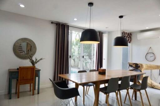 A modern house with pool for rent or sale in San Sai, Chiang Mai